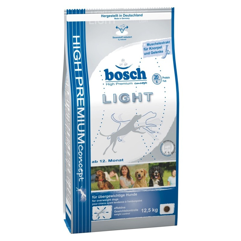 Сухой корм Bosch Light (Бош Лайт) с пониженным содержанием жиров для собак с избыточным весом, 1 кг