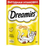 Купить Лакомство Dreamies, для взрослых кошек, подушечки с сыром, 140 г Dreamies в Калиниграде с доставкой (фото)