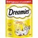 Лакомство Dreamies, для взрослых кошек, подушечки с сыром, 140 г