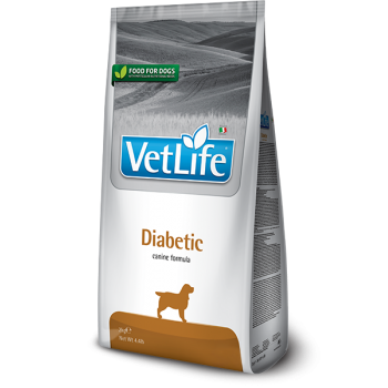 Farmina Vet Life диета для собак при диабете типа 2 и 1 и для снижения массы тела 2 кг