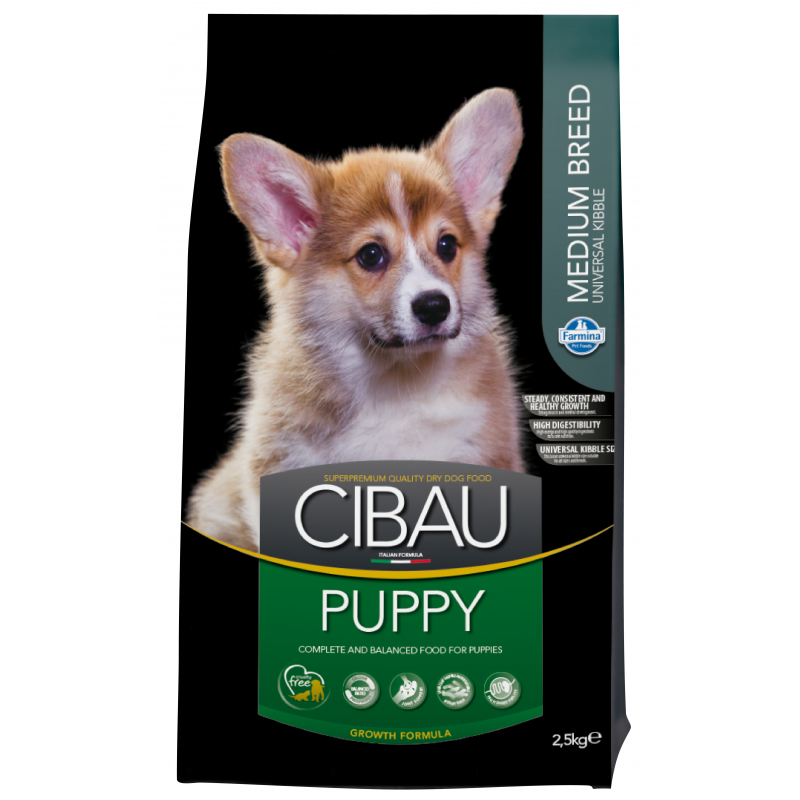 Купить Farmina Cibau Puppy Medium корм для щенков средних пород, беременных и кормящих собак 2.5 кг Farmina Cibau в Калиниграде с доставкой (фото)