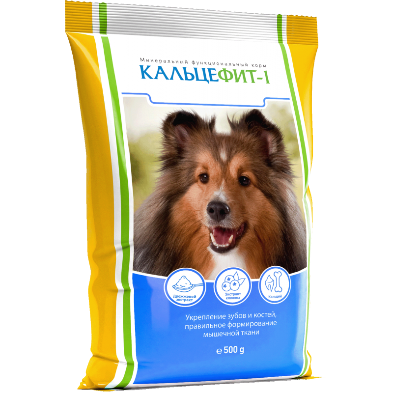 Купить Кальцефит-1 витаминно-минеральная добавка для собак для укрепления зубов и костей, 500 гр ФИТО в Калиниграде с доставкой (фото)