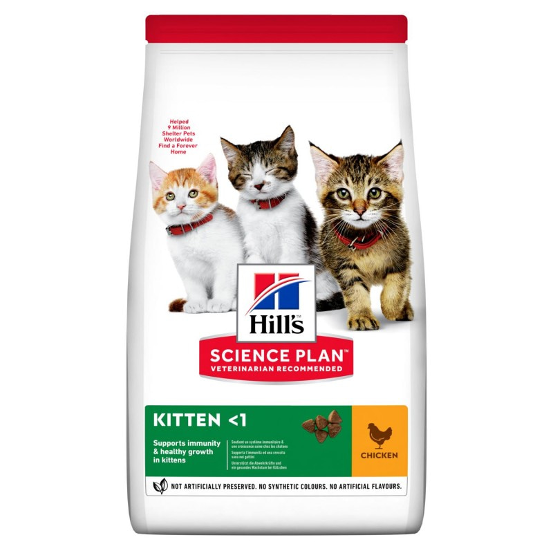 Hill's корм для котят всех пород, курица 300 гр