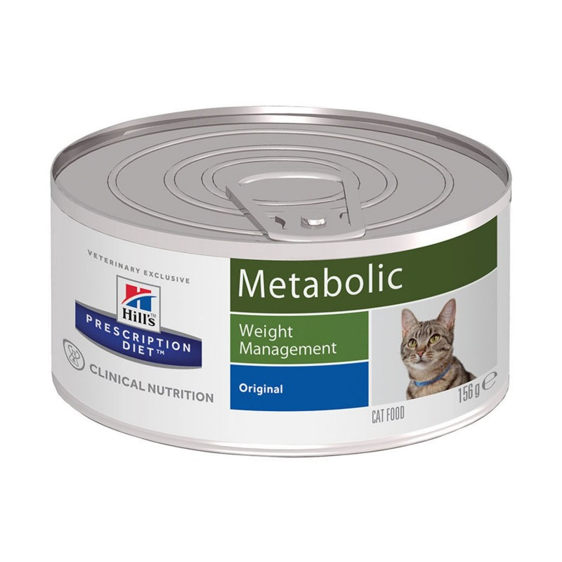 HILLS Prescription Diet Metabolic Weight Management консервы для взрослых кошек всех пород для оптимального веса 156г