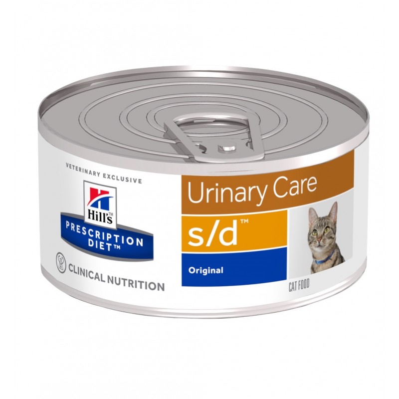 HILLS Prescription Diet s/d Urinary Care консервы для кошек для МКБ 156г