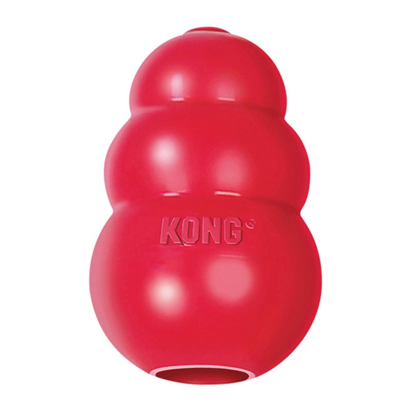 KONG Classic XL очень большая игрушка для наполнения ее лакомством для собак очень крупных и гигантских пород (27-41 кг) 13х8 см