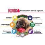 KONG Extreme игрушка под лакомства для собак "КОНГ" XL очень прочная очень большая 13х9 см