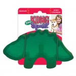 KONG игрушка для собак Squeezz ZOO Крокодил большой 22х11 см