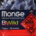 Сухой корм с низким содержанием злаков Monge BWild Dog Low Grain Puppy Deer с олениной для щенков всех пород 2,5 кг