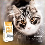 Купить Premil Стандарт Мясной Микс, для кошек с лишним весом, стерилизованных, профилактика МКБ 10 кг Premil в Калиниграде с доставкой (фото 2)
