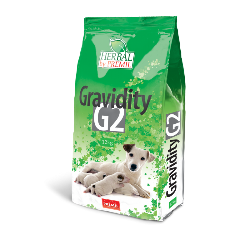 Premil GRAVIDITY (Премил Гравидити Г2) G2 для питания сук с 42-ого дня беременности, в период лактации и для первого прикорма щенков с мясом утки и курицы 12 кг