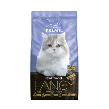 Premil Fancy для привередливых кошек, профилактика МКБ с мясом индейки 400 гр