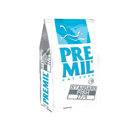 Premil Стандарт с рыбой, для кошек с лишним весом, стерилизованных, профилактика МКБ 400 гр
