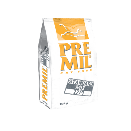 Premil Стандарт Мясной Микс, для кошек с лишним весом, стерилизованных, профилактика МКБ 400 гр