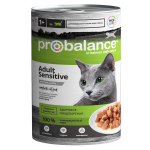 Купить Probalance Sensitive консервы для кошек с чувствительным пищеварением или склонных к аллергии, 415 г ProBalance в Калиниграде с доставкой (фото)