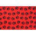 ProFleece коврик меховой 35х50 см красный/черный
