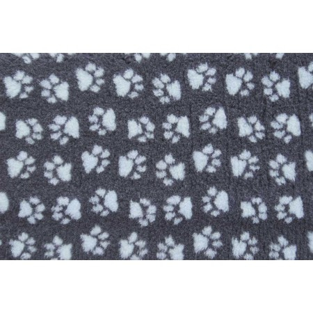 ProFleece коврик меховой 35х50 см угольный/голубой