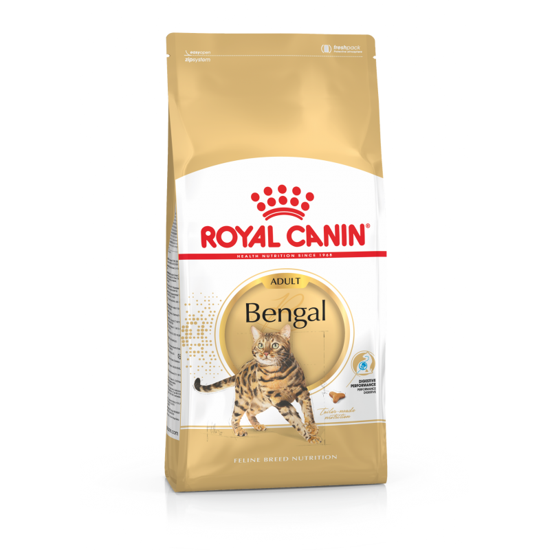 Сухой корм Royal Canin Bengal Adult для взрослых бенгальских кошек старше 12 месяцев 400 гр
