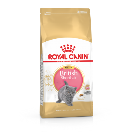 Royal Canin British Shorthair Kitten для британских короткошерстных котят 400 гр