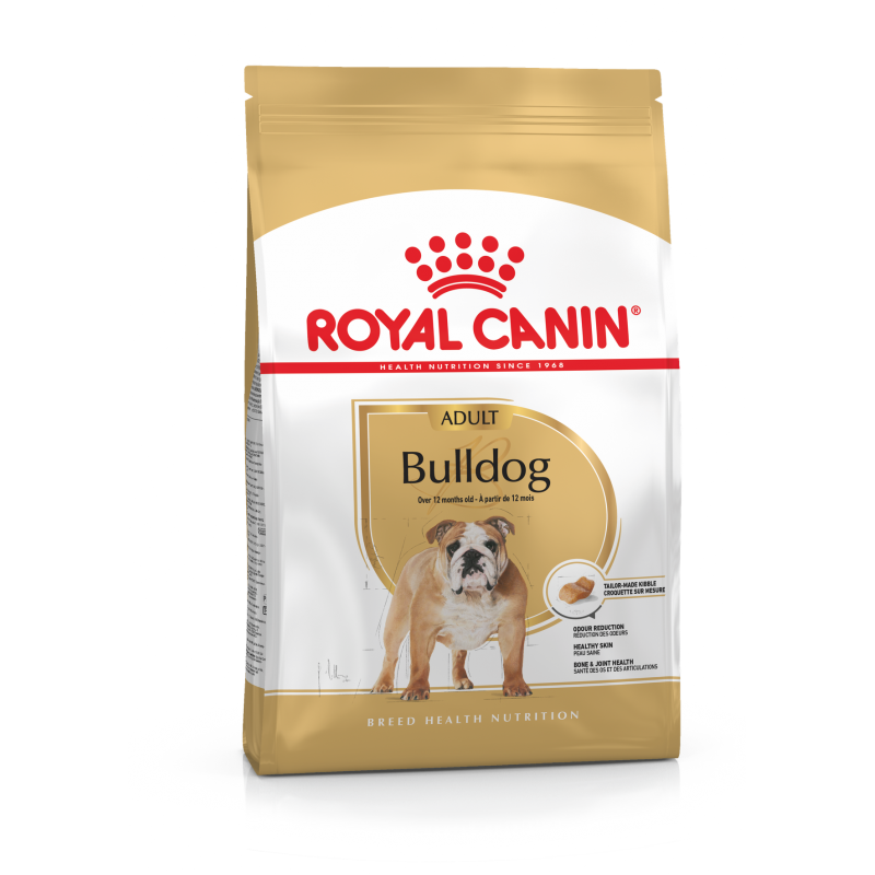 Сухой корм Royal Canin Bulldog Adult для взрослых собак породы бульдог в возрасте 12 месяцев и старше 3 кг