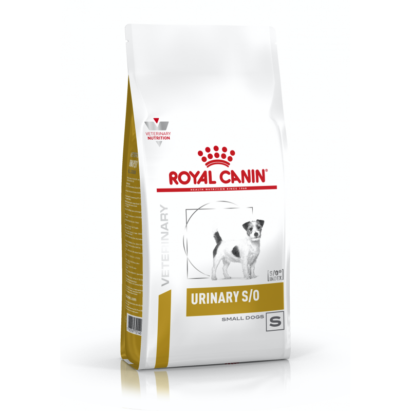 Сухой диетический ветеринарный корм для взрослых и пожилых собак мелких пород Royal Canin Urinary S/O Small Dog USD 20 Canine, при заболеваниях отдела мочевыделительной системы 1,5 кг