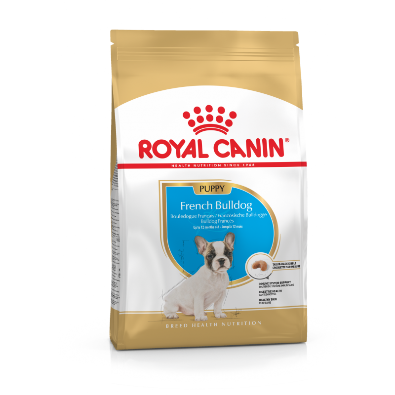 Сухой корм Royal Canin French Bulldog Puppy для щенков породы Французский бульдог до 12 месяцев 10 кг
