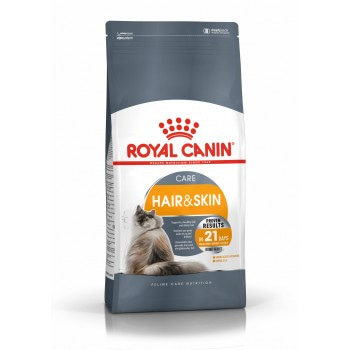 Royal Canin Hair & Skin Care для взрослых кошек для поддержания здоровья кожи и шерсти 400 гр