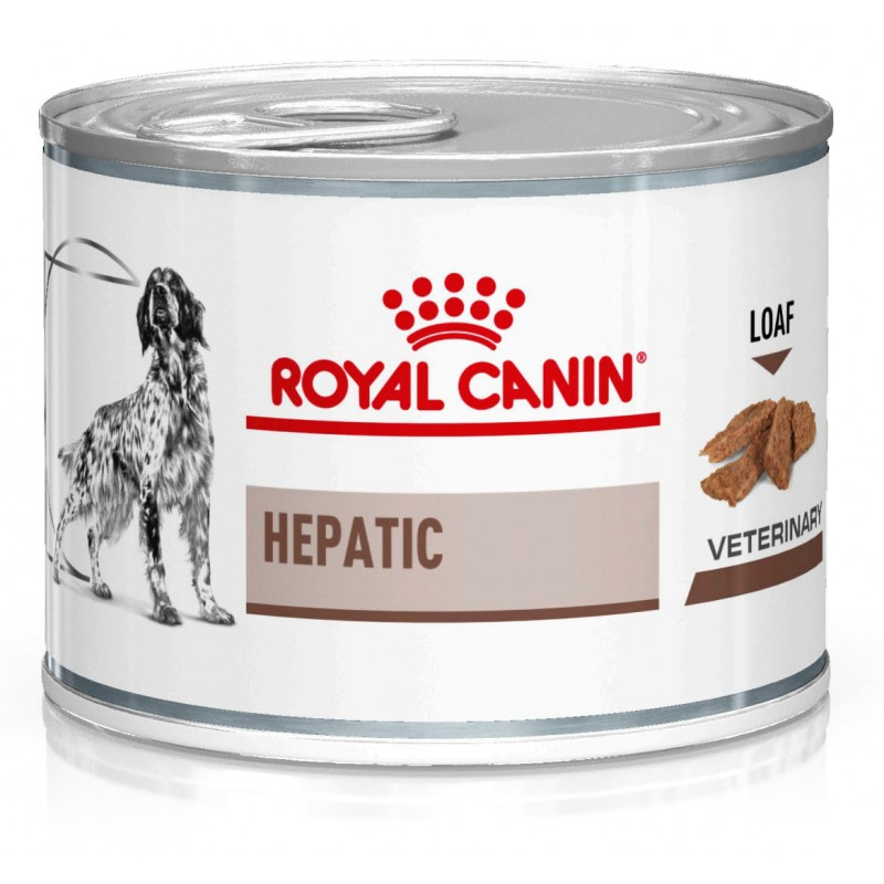 Влажный диетический корм Royal Canin Hepatic Canine для собак для поддержания функции печени при хронической печеночной недостаточности 200 гр