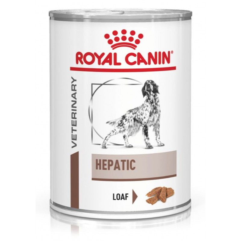 Влажный диетический корм Royal Canin Hepatic Canine для собак для поддержания функции печени при хронической печеночной недостаточности 400 гр
