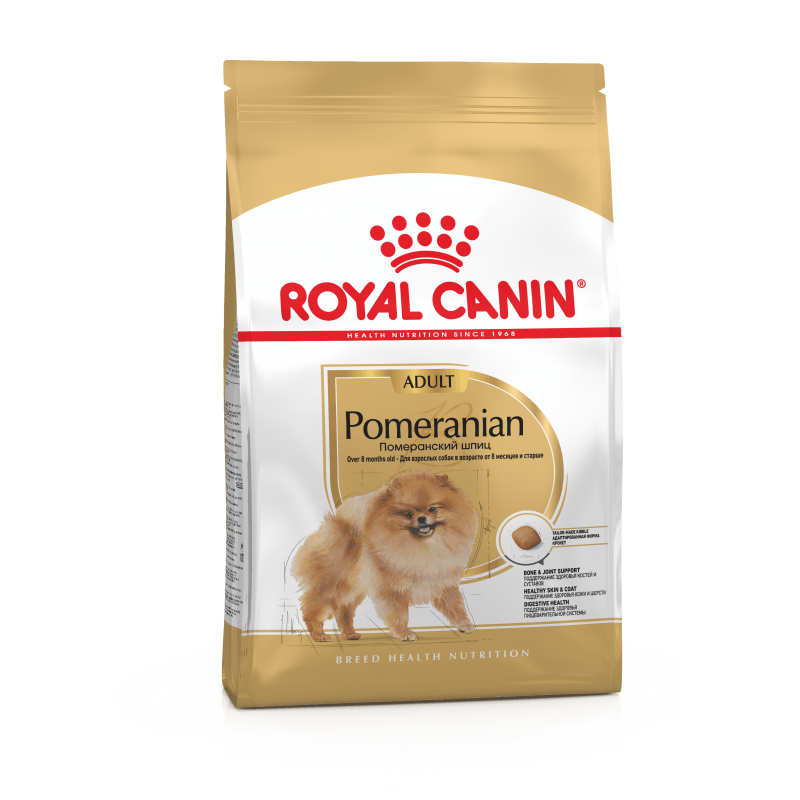 Купить Royal Canin Pomeranian Adult для взрослых и стареющих собак породы Померанский шпиц старше 8 месяцев 1,5 кг Royal Canin в Калиниграде с доставкой (фото)