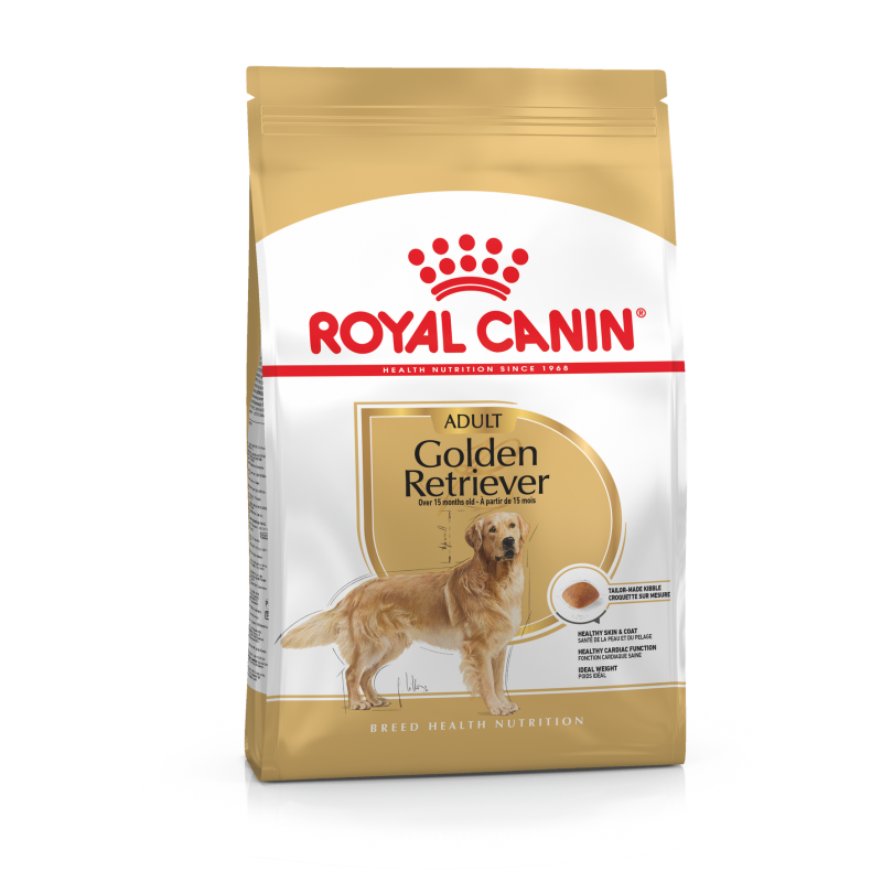 Купить Royal Canin Golden Retriever Adult для взрослых собак породы золотистый (голден) ретривер в возрасте от 15 месяцев, 3 кг Royal Canin в Калиниграде с доставкой (фото)