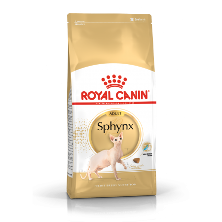 Royal Canin Sphynx Adult для взрослых кошек породы сфинкс старше 12 месяцев 400 гр