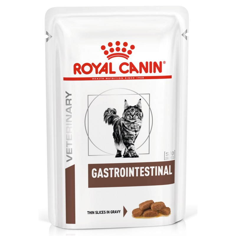 Влажный корм Royal Canin Gastrointestinal для кошек при острых расстройствах пищеварения 85 гр