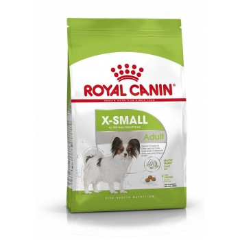 Royal Canin X-Small Adult для собак миниатюрных пород старше 10 месяцев весом до 4 кг, 500 г
