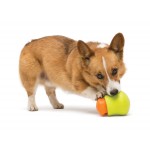 West Paw Zogoflex Игрушка-головоломка для лакомств, для собак Toppl S 8 см оранжевая