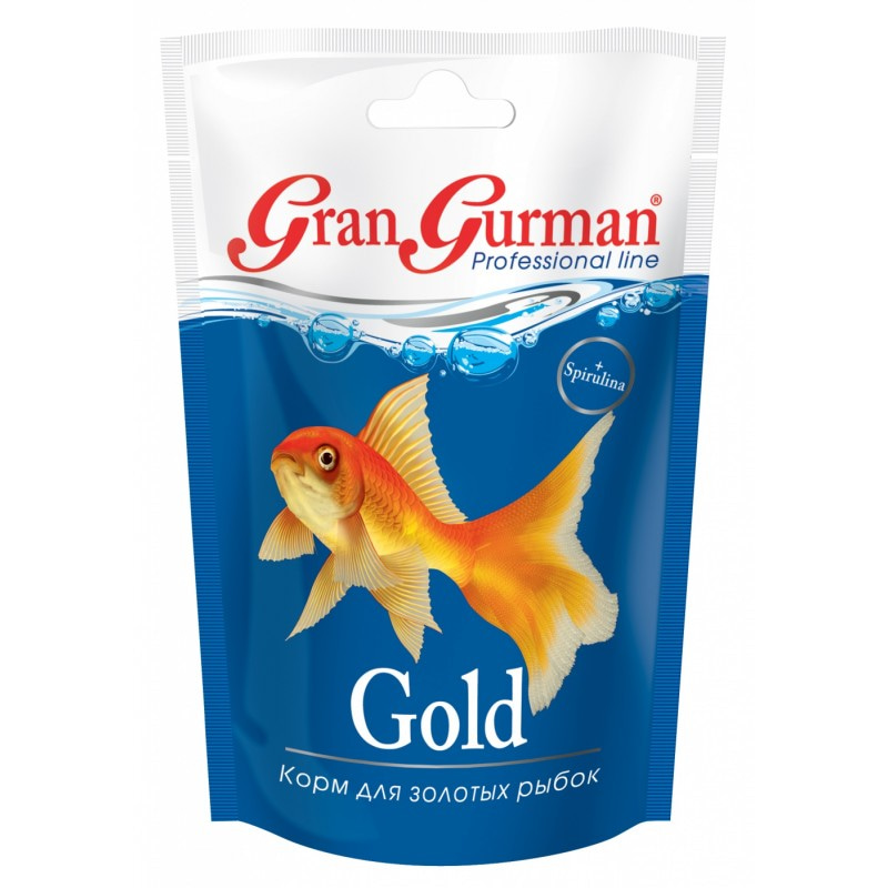 Купить Gran Gurman "Gold", корм для золотых рыбок 30 гр Gran Gurman в Калиниграде с доставкой (фото)