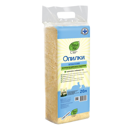 Опилки для грызунов Зверье Мое Классик, 700 гр (20 л)