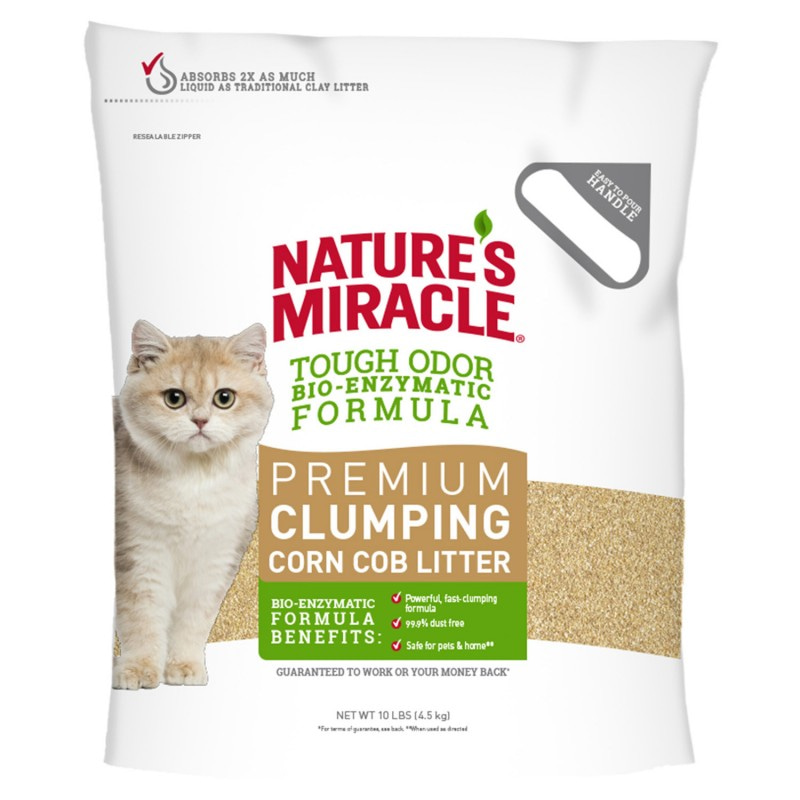 8in1 наполнитель кукурузный NM Premium Natural Care для кошачьего туалета комкующийся 4,5 кг (10 л)