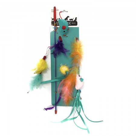 Petpark дразнилка для кошек Мышки, сменные наконечники