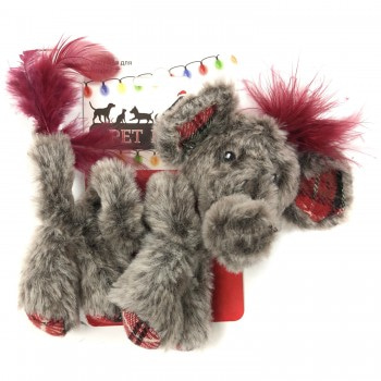 Petpark игрушка для кошек Christmas Кудрявый слон