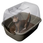 BAMA PET био-туалет для кошек PRIVE' 42х50,5х39,6h см, коричневый