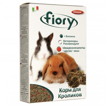 FIORY корм для кроликов Pellettato гранулированный 850 г