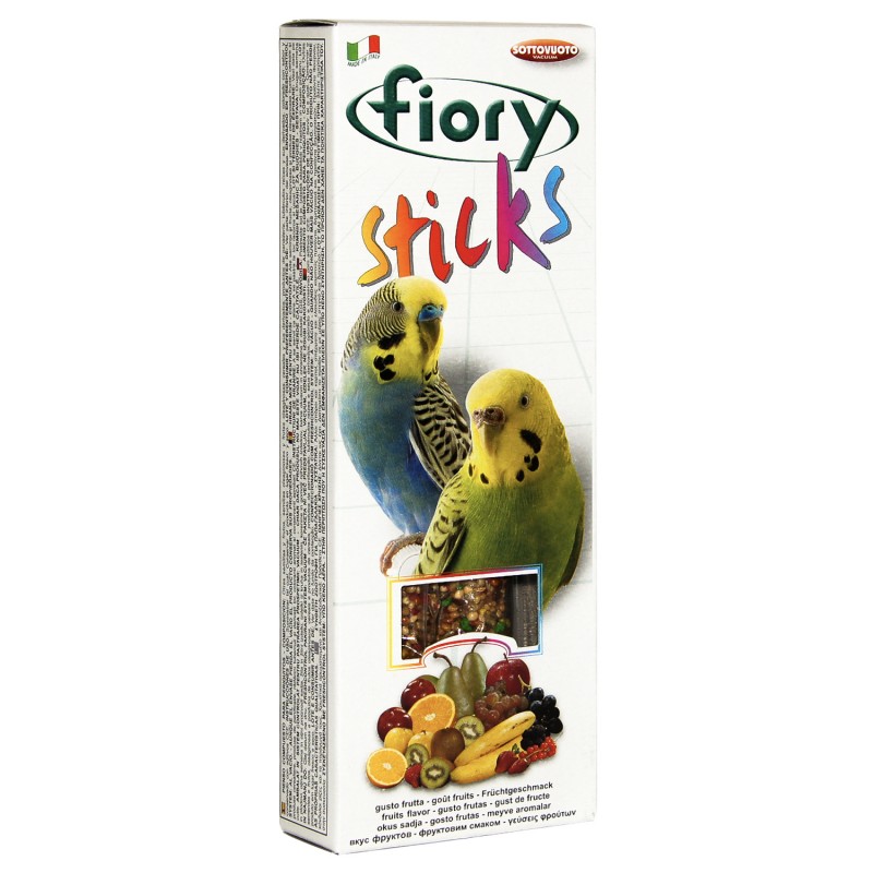 Купить FIORY палочки для попугаев Sticks с фруктами 2х30 г Fiory в Калиниграде с доставкой (фото)