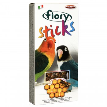 FIORY палочки для средних попугаев Sticks с медом 2х60 г