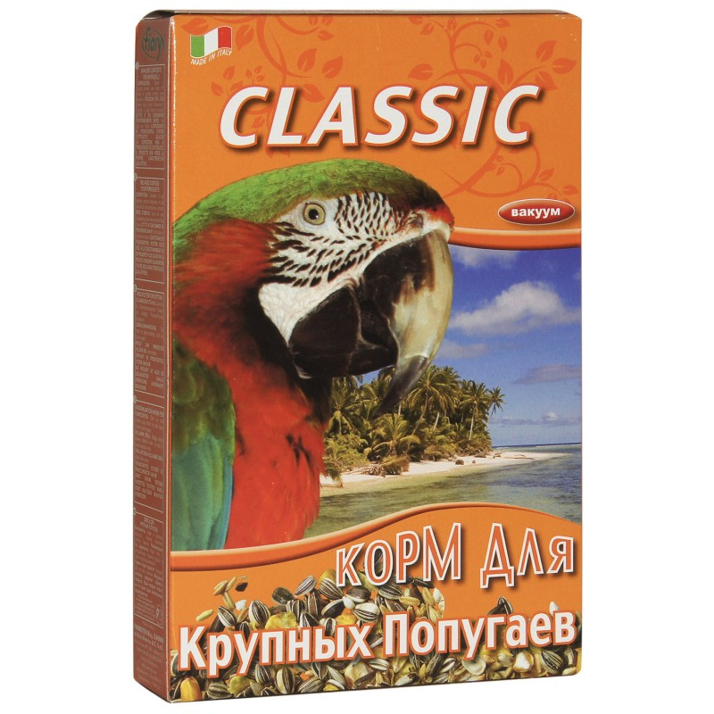 Купить FIORY корм для крупных попугаев Classic 600 г Fiory в Калиниграде с доставкой (фото)