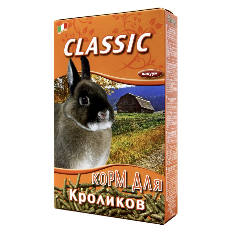 Купить FIORY корм для кроликов Classic гранулированный 680 г Fiory в Калиниграде с доставкой (фото)