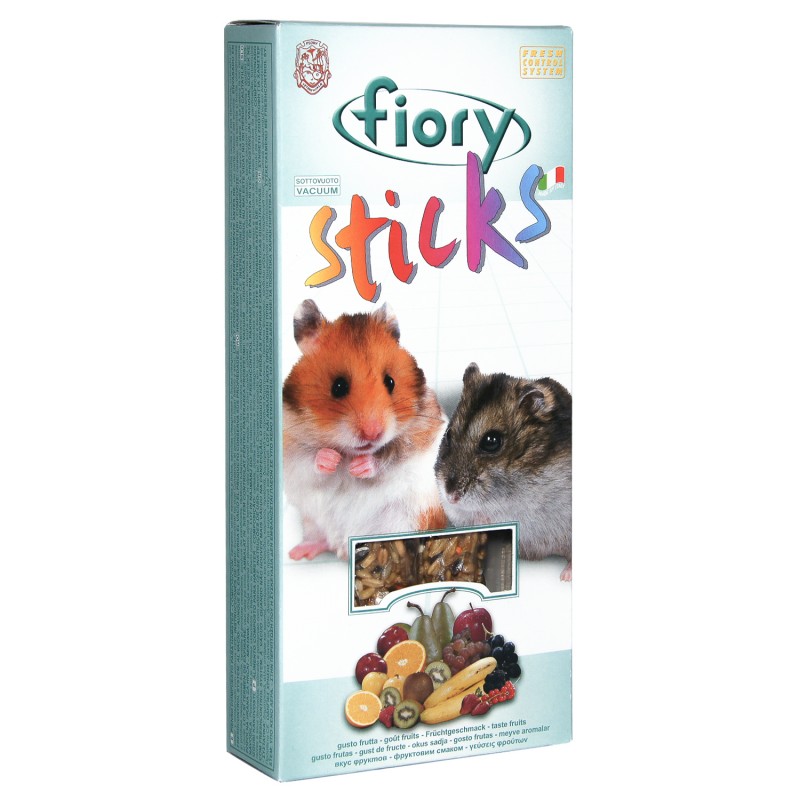 Купить FIORY палочки для хомяков Sticks с фруктами 2х50 г Fiory в Калиниграде с доставкой (фото)