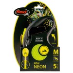 Купить flexi рулетка Neon New Classic М (до 20 кг) трос 5 м Flexi в Калиниграде с доставкой (фото 1)