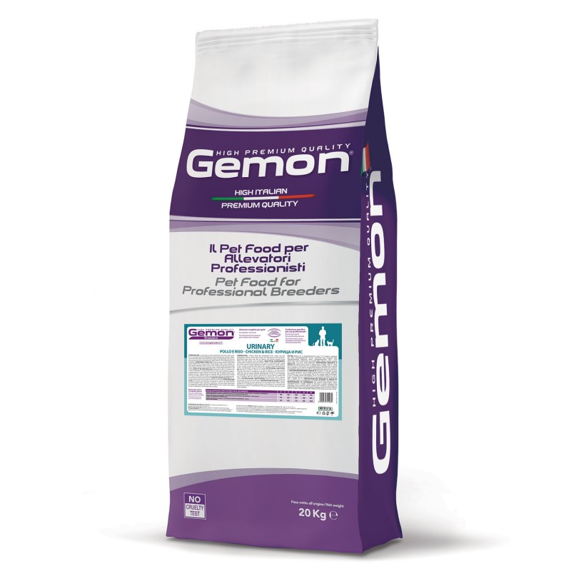 Сухой корм Gemon Cat Urinary для профилактики мочекаменной болезни для взрослых кошек с курицей и рисом 20 кг