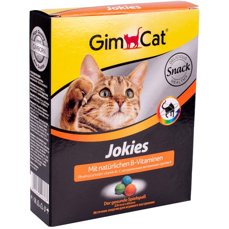 GIMCAT Джокис витаминизированное лакомство для котов 520 г